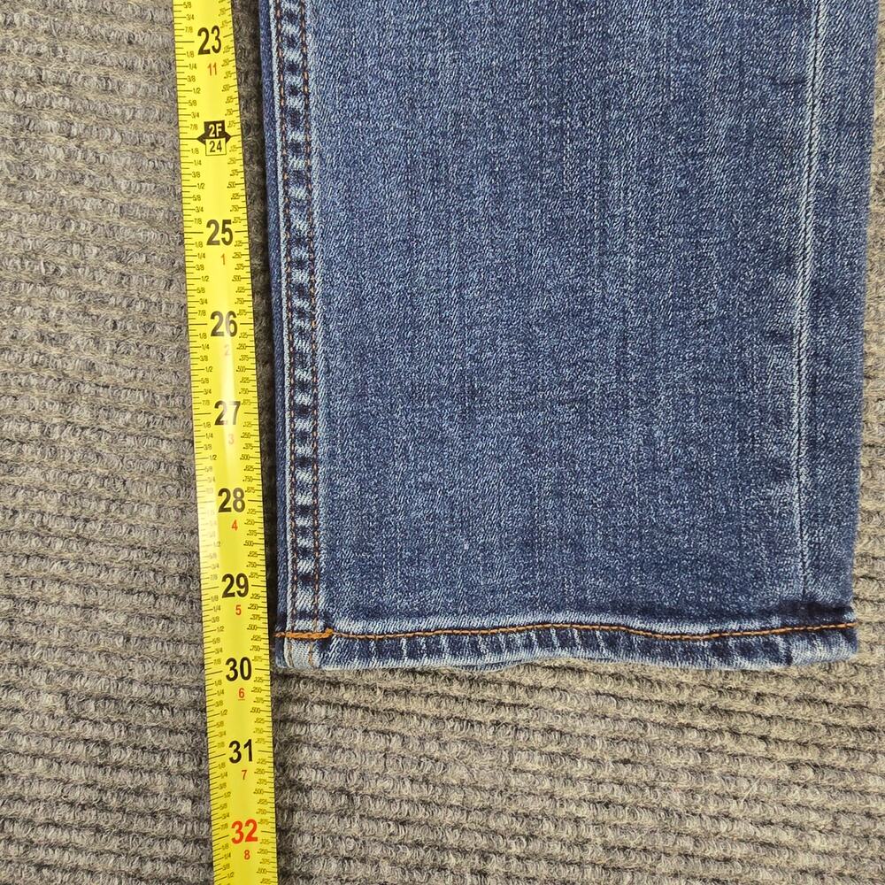 Vigoss Ace Straight Jeans Womens 27x30 Blue Mid Rise Stretch Denim - Picture 8 of 8